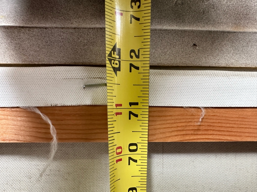 Large Original Seascape Oil On Canvas Signed Painting 48 X 72 Framed 58.5 X 82.5 [Photo 19]