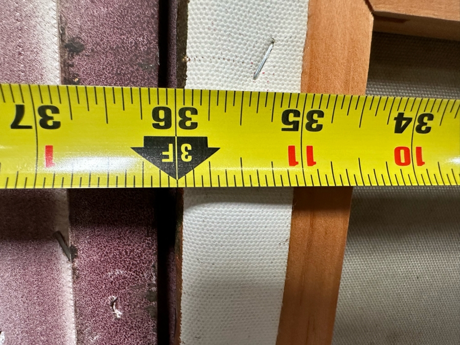 Large Original Cityscape Seascape Oil On Canvas Painting Signed Johnson 36 X 48 Framed 48 X 60 Retails $2,800 [Photo 20]