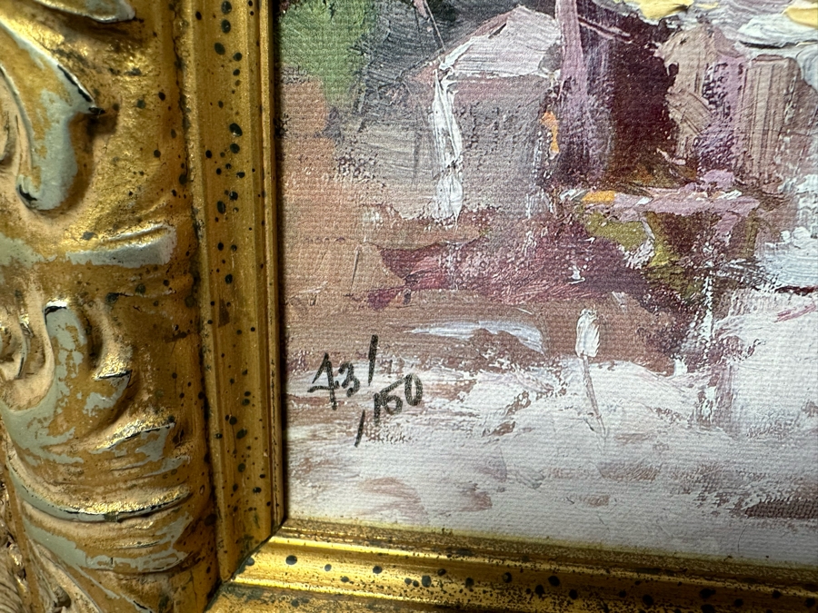 Pair Of Canvas Prints 20 X 40 Framed 27 X 47 [Photo 16]