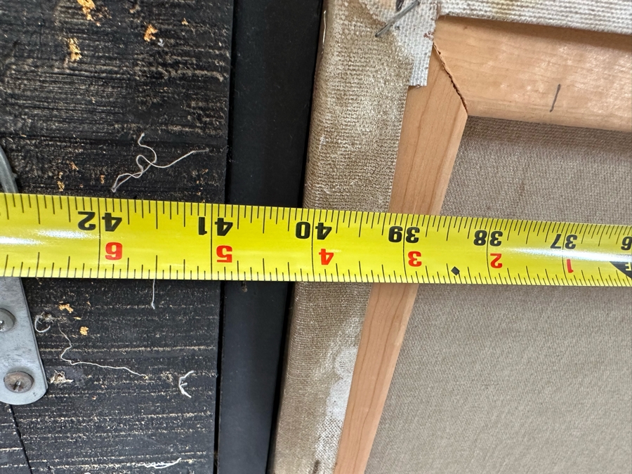 Original Still Life With Parrot And Fruit Painting On Canvas Signed Schroter 40 X 30 Framed 54.5 X 45 [Photo 24]