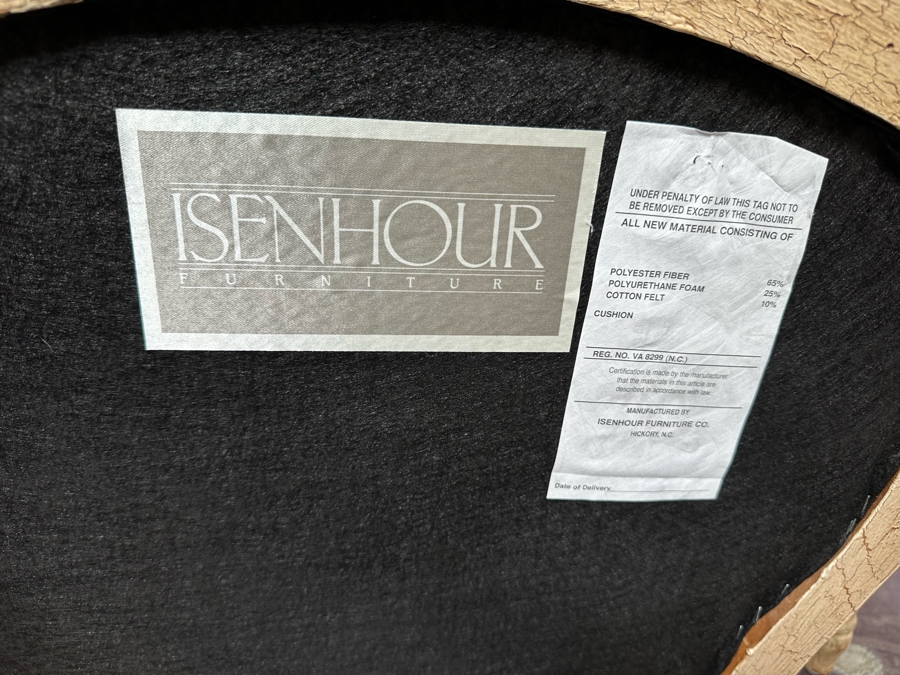 Isenhour Furniture Balloon Back Armchairs, Set Of Four [Photo 12]