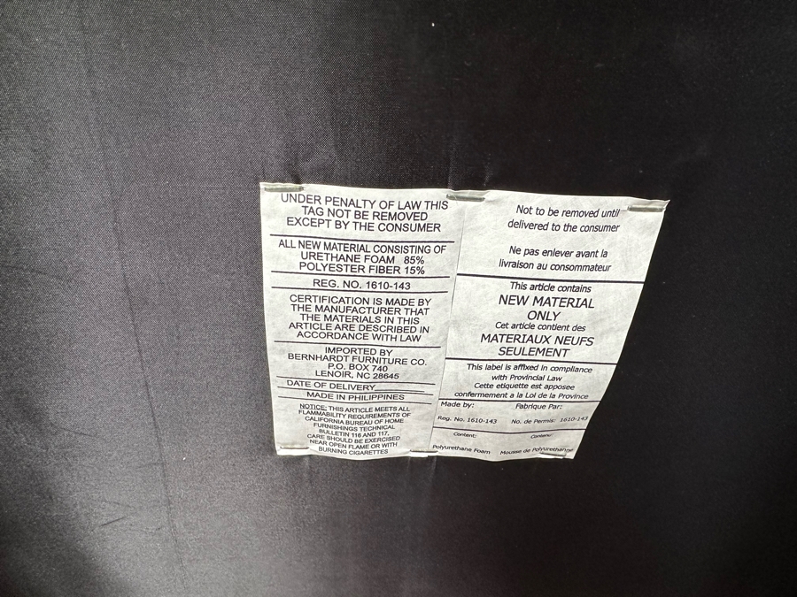 Bernhardt Furniture Company Bench 49.5W X 20D X 22H [Photo 9]