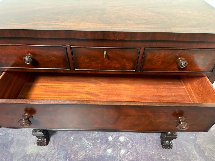 Ralph Lauren Mahogany Chest Of Drawers 6-Drawer Dresser With Claw Feet 48W X 23D X 42H [Photo 15]