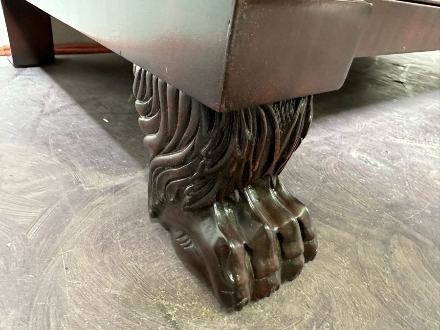 Ralph Lauren Mahogany Chest Of Drawers 6-Drawer Dresser With Claw Feet 48W X 23D X 42H [Photo 18]