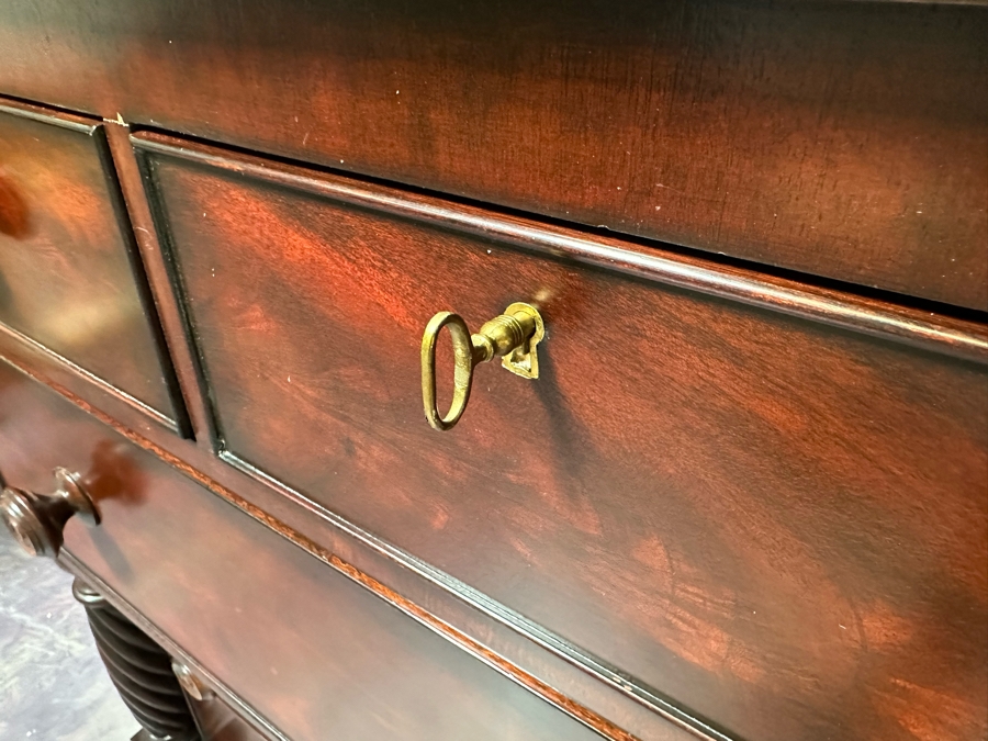 Ralph Lauren Mahogany Chest Of Drawers 6-Drawer Dresser With Claw Feet 48W X 23D X 42H [Photo 13]