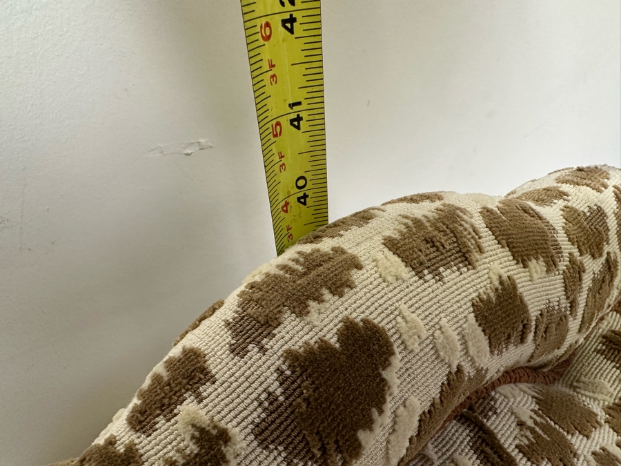 Pair Of Upholstered Armchairs (One Chair Has Skuffs On Left Arm - See Photos) 33W X 36D X 40H [Photo 15]