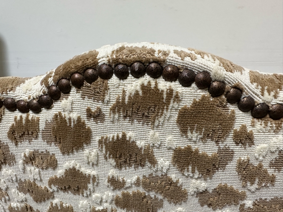 Pair Of Upholstered Armchairs (One Chair Has Skuffs On Left Arm - See Photos) 33W X 36D X 40H [Photo 11]