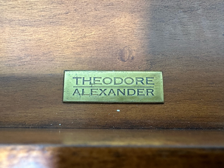 Theodore Alexander Wooden Cabinet With Drawer 26W X 18D X 28H [Photo 9]