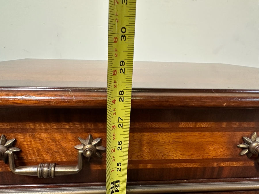 Theodore Alexander Wooden Cabinet With Drawer 26W X 18D X 28H [Photo 14]