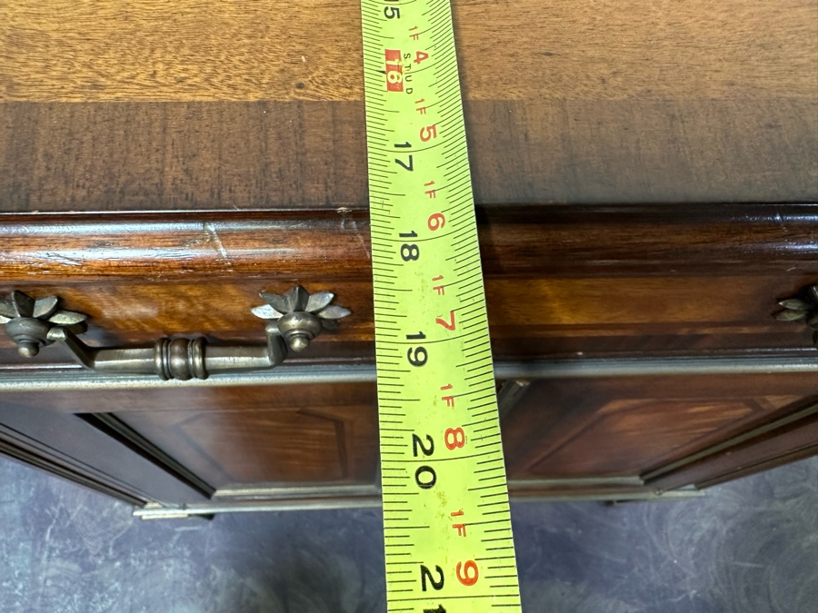 Theodore Alexander Wooden Cabinet With Drawer 26W X 18D X 28H [Photo 13]