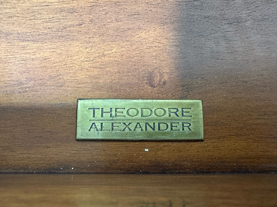 Theodore Alexander Wooden Cabinet With Drawer 26W X 18D X 28H [Photo 10]