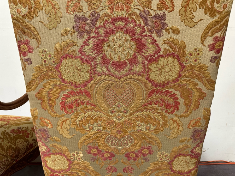 Pair Of Upholstered Armchairs 29W X 26D X 47H [Photo 6]