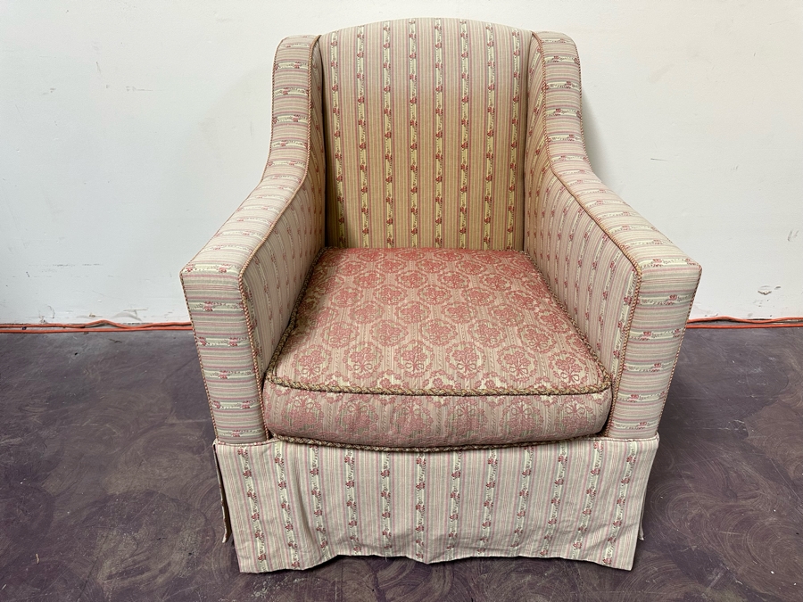 Upholstered Armchair By Carol Hicks Bolton And EJ Victor 29W X 34D X 36H [Photo 4]
