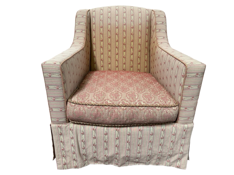 Upholstered Armchair By Carol Hicks Bolton And EJ Victor 29W X 34D X 36H [Photo 1]