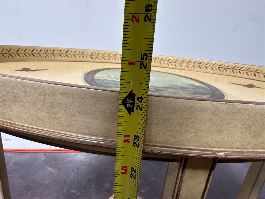 Oval Side Table 29.5W X 22D X 24H [Photo 9]