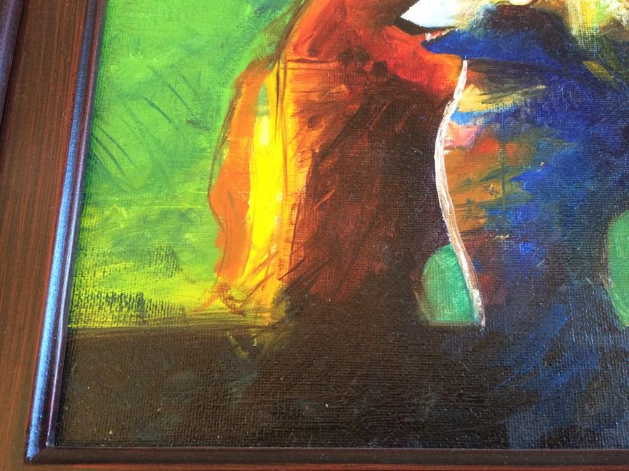 Original Painting of Polar Bear Signed By Artist [Photo 7]