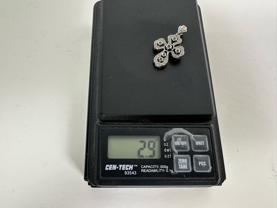 14K Gold Le Vian Diamond Cross Pendant 2.9g	 [Photo 14]