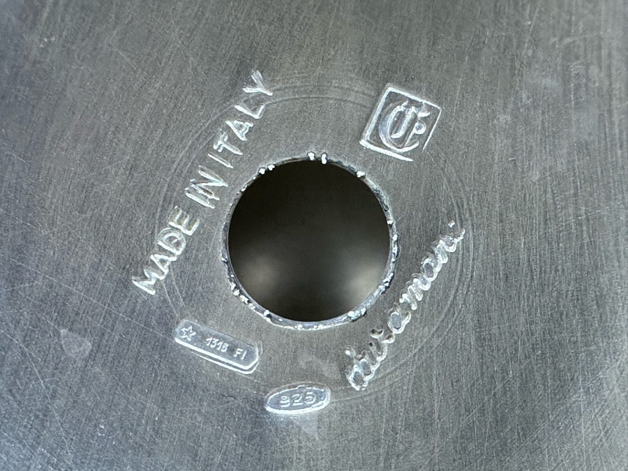 Large Sterling Silver Italian Pitcher Hallmarked Retailed By Neiman Marcus 792g [Photo 12]