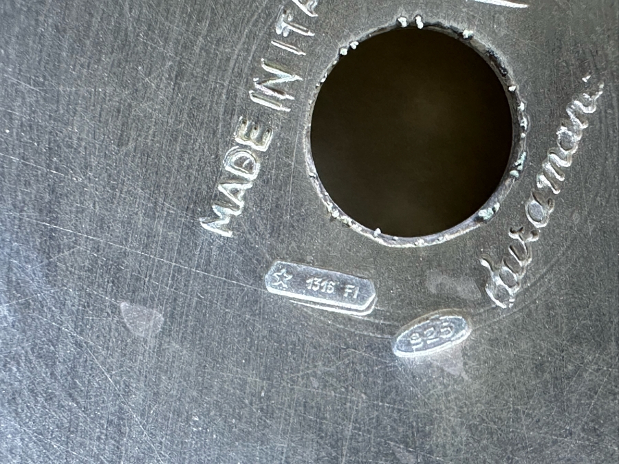 Large Sterling Silver Italian Pitcher Hallmarked Retailed By Neiman Marcus 792g [Photo 14]