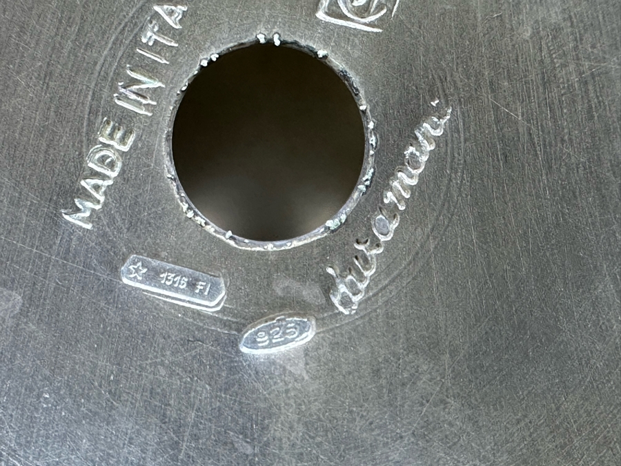 Large Sterling Silver Italian Pitcher Hallmarked Retailed By Neiman Marcus 792g [Photo 15]