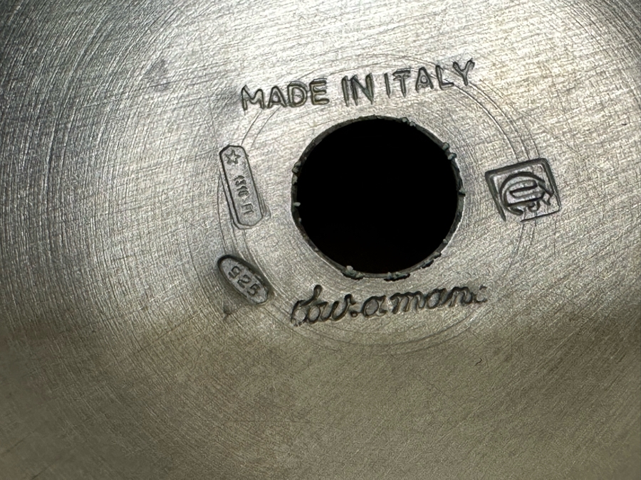 Large Sterling Silver Italian Pitcher Hallmarked Retailed By Neiman Marcus 792g [Photo 16]