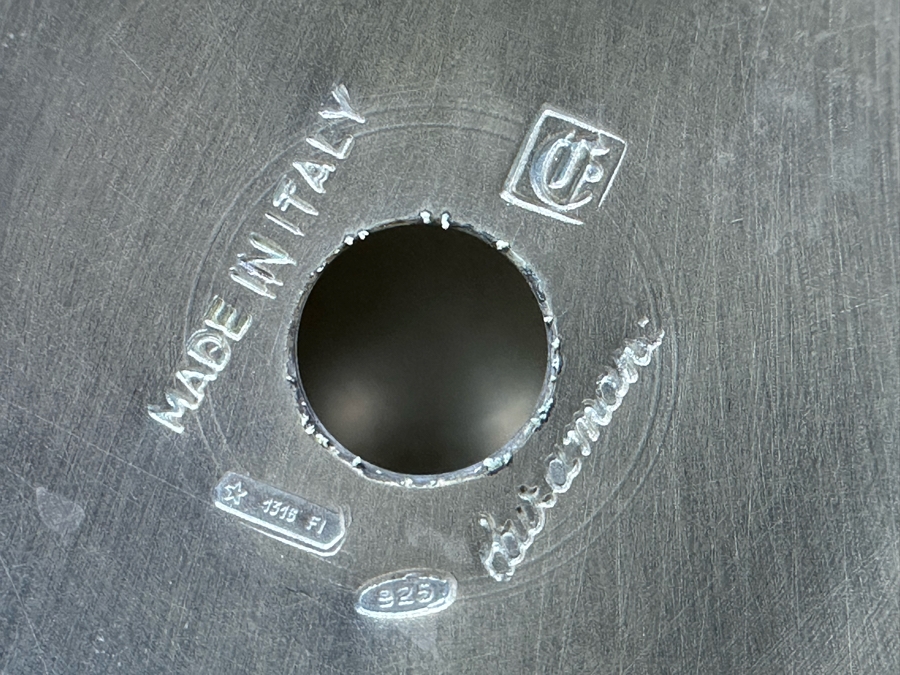 Large Sterling Silver Italian Pitcher Hallmarked Retailed By Neiman Marcus 792g [Photo 13]