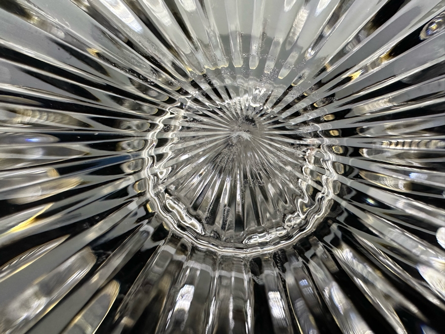 (10) Saint Louis Cristal Crystal Stemware Glasses Gold Rim Apollo Made In France (Oldest Glass Maker In France) Water Goblet 7 3/8H Retails $2,000 [Photo 12]