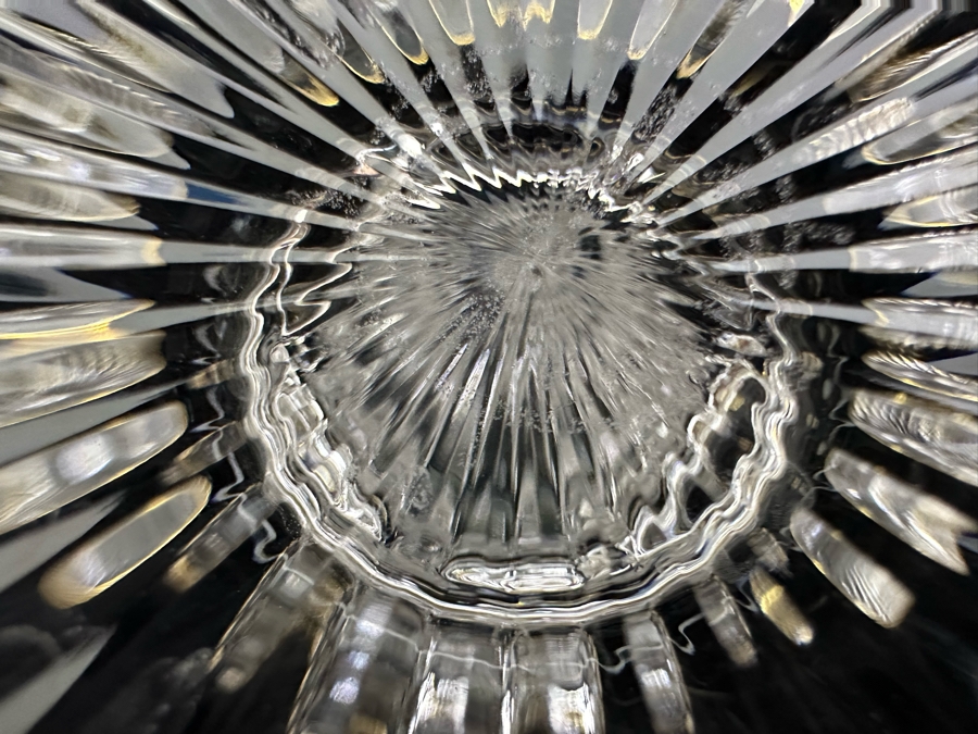 (10) Saint Louis Cristal Crystal Stemware Glasses Gold Rim Apollo Made In France (Oldest Glass Maker In France) Water Goblet 7 3/8H Retails $2,000 [Photo 13]