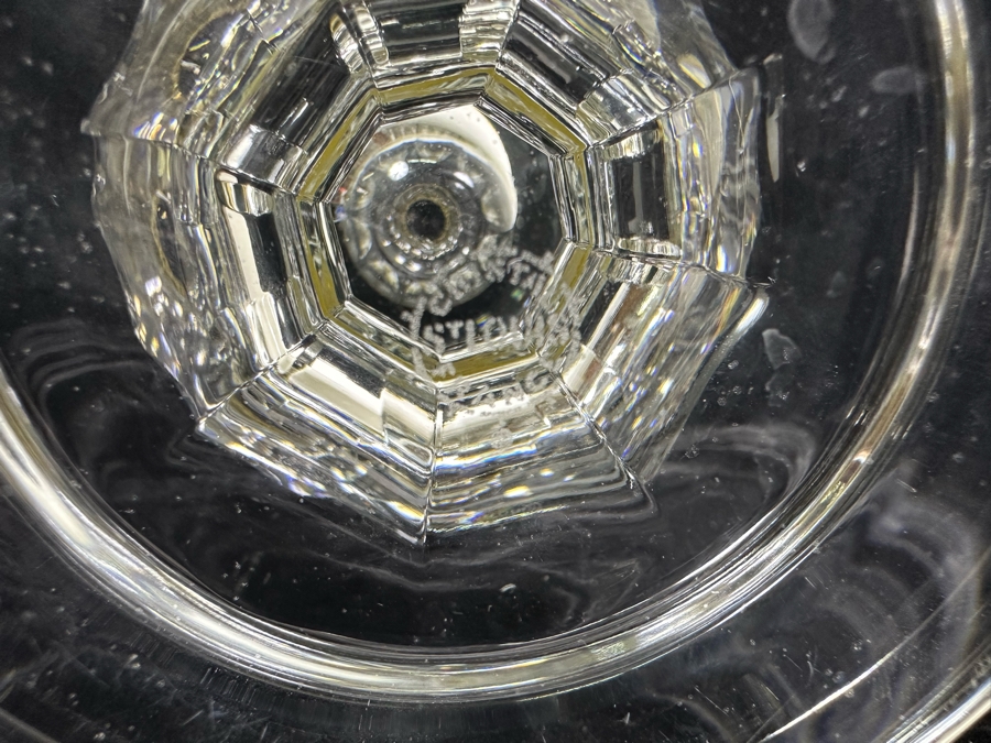 Saint Louis Cristal Crystal Gold Rim Apollo Pompeii Vase Made In France (Oldest Glass Maker In France) 12.5H Retails $500 [Photo 6]