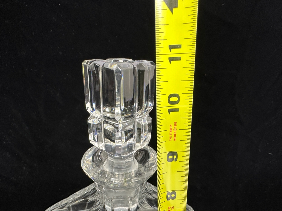 Crystal Liquor Decanter With Stopper 11H [Photo 4]
