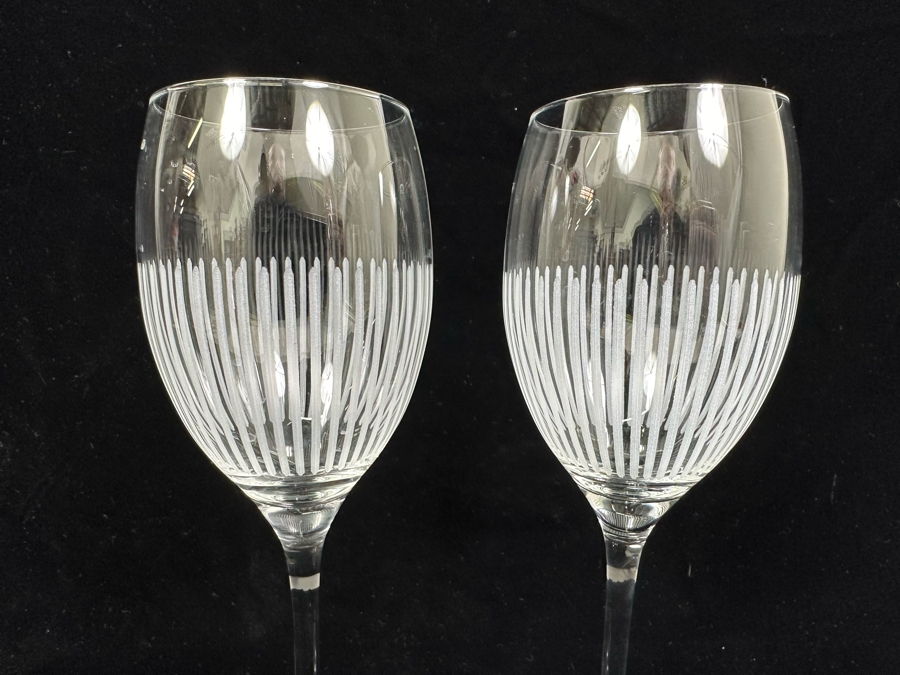 Pair Of Villeroy & Boch Stemware Glasses 9.5H [Photo 5]