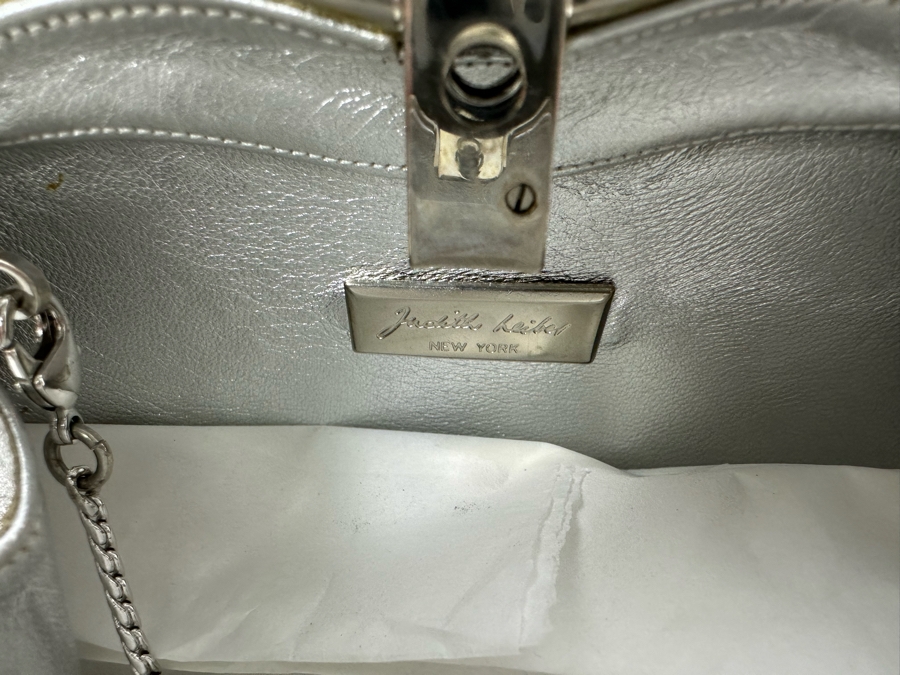 Judith Leiber New York Swarovski Crystal Minaudiere Clutch Purse Evening Handbag [Photo 9]