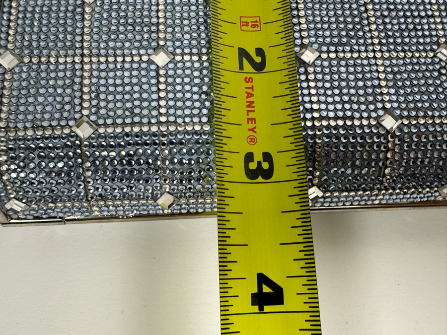 Judith Leiber New York Swarovski Crystal Minaudiere Clutch Purse Evening Handbag [Photo 11]