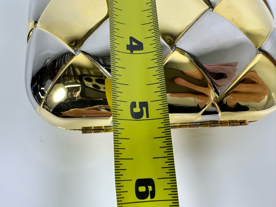 Nordstrom Minaudiere Metal Clutch Purse Evening Handbag [Photo 8]