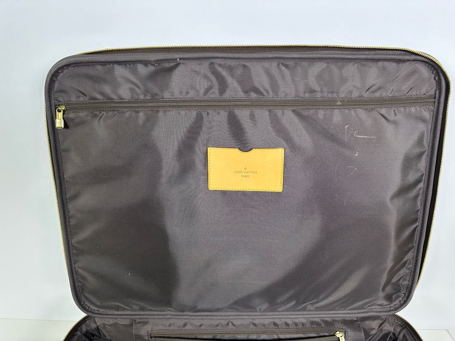 Louis Vuitton Pegase 55 Monogram Canvas Business Suitcase Travel Bag Brown 16W X 21H X 9D [Photo 17]