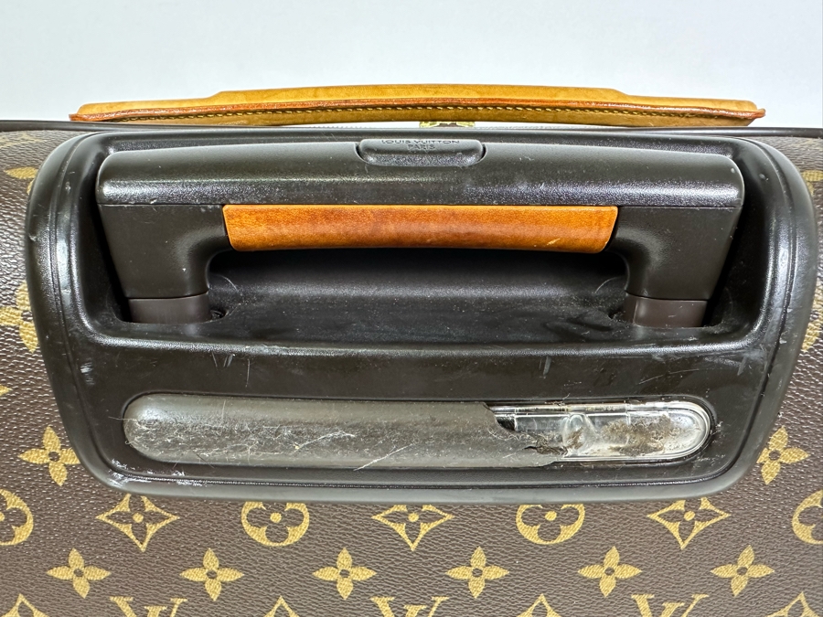 Louis Vuitton Pegase 55 Monogram Canvas Business Suitcase Travel Bag Brown 16W X 21H X 9D [Photo 10]