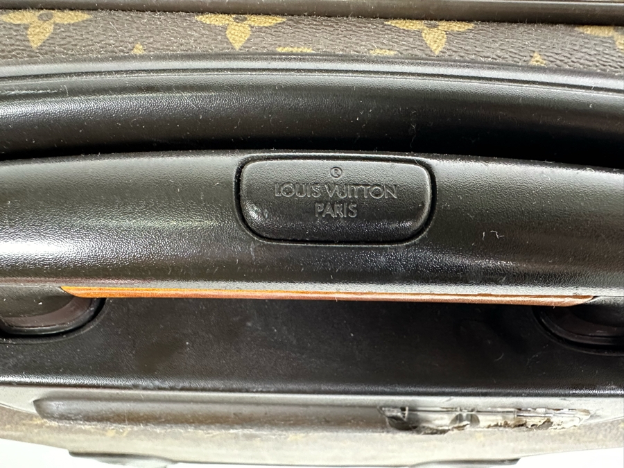 Louis Vuitton Pegase 55 Monogram Canvas Business Suitcase Travel Bag Brown 16W X 21H X 9D [Photo 11]