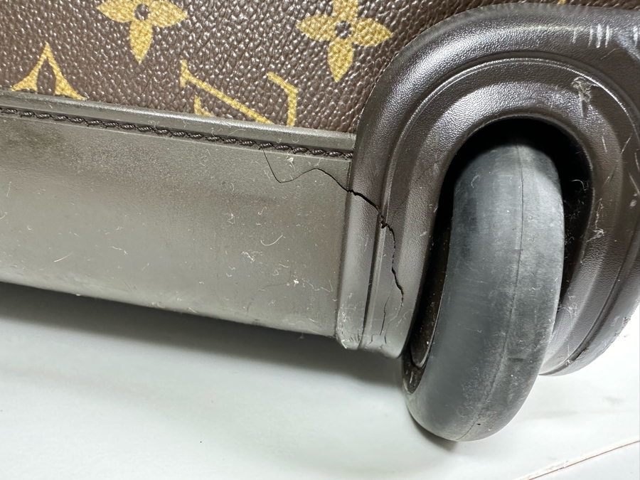 Louis Vuitton Pegase 55 Monogram Canvas Business Suitcase Travel Bag Brown 16W X 21H X 9D [Photo 21]