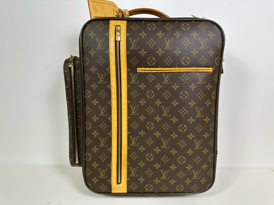 Louis Vuitton Monogram Canvas Bosphore 50 Trolley Rolling Luggage 15W X 8D X 19.5H [Photo 3]