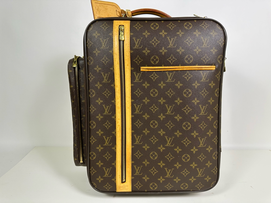 Louis Vuitton Monogram Canvas Bosphore 50 Trolley Rolling Luggage 15w X 8d X 19 5h