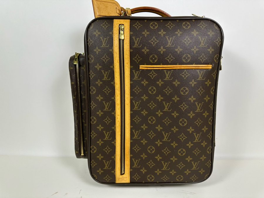 Louis Vuitton Monogram Canvas Bosphore 50 Trolley Rolling Luggage 15W X 8D X 19.5H [Photo 4]