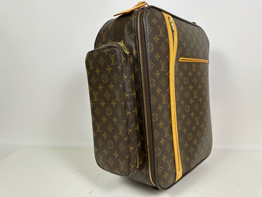 Louis Vuitton Monogram Canvas Bosphore 50 Trolley Rolling Luggage 15W X 8D X 19.5H [Photo 7]