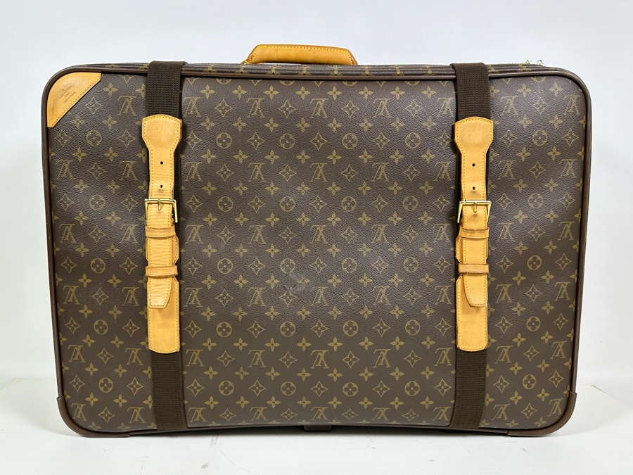 Louis Vuitton Monogram Canvas Satellite 70 Luggage 28W X 21D X 8H [Photo 3]