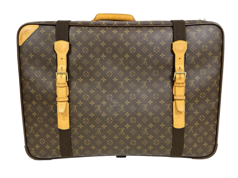 Louis Vuitton Monogram Canvas Satellite 70 Luggage 28W X 21D X 8H