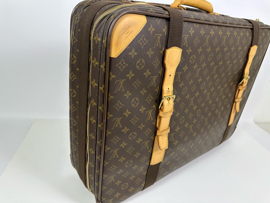 Louis Vuitton Monogram Canvas Satellite 70 Luggage 28W X 21D X 8H [Photo 7]