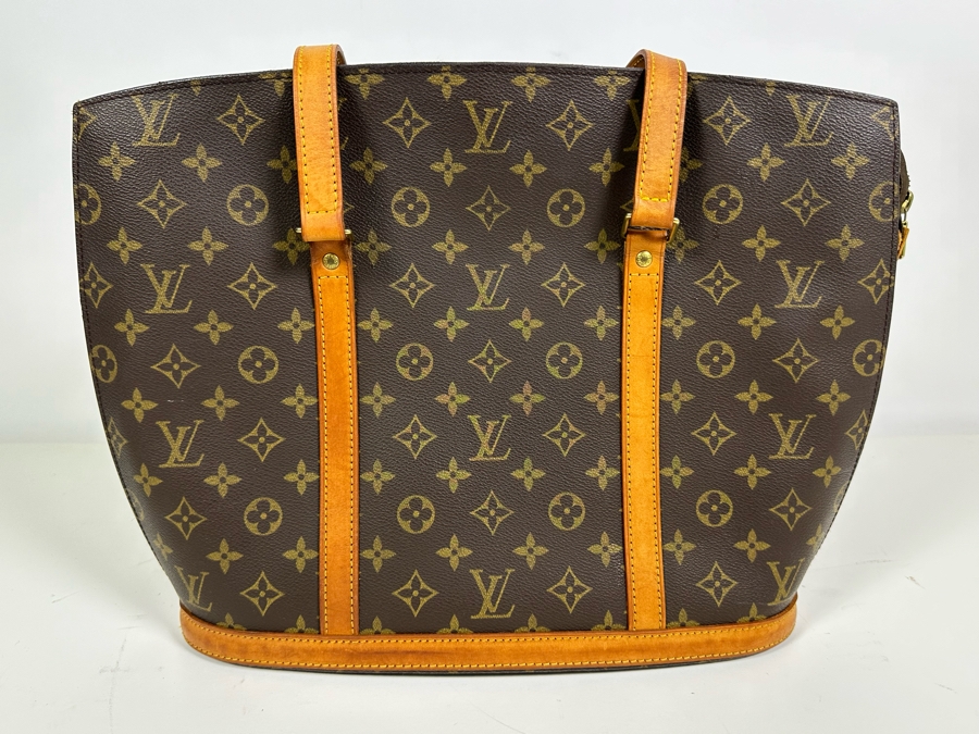 Louis Vuitton Monogram Babylone Tote Handbag 16W X 12.5H [Photo 3]