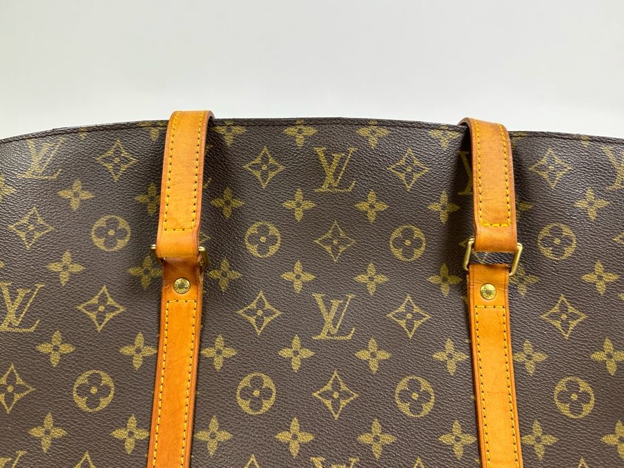 Louis Vuitton Monogram Babylone Tote Handbag 16W X 12.5H [Photo 4]