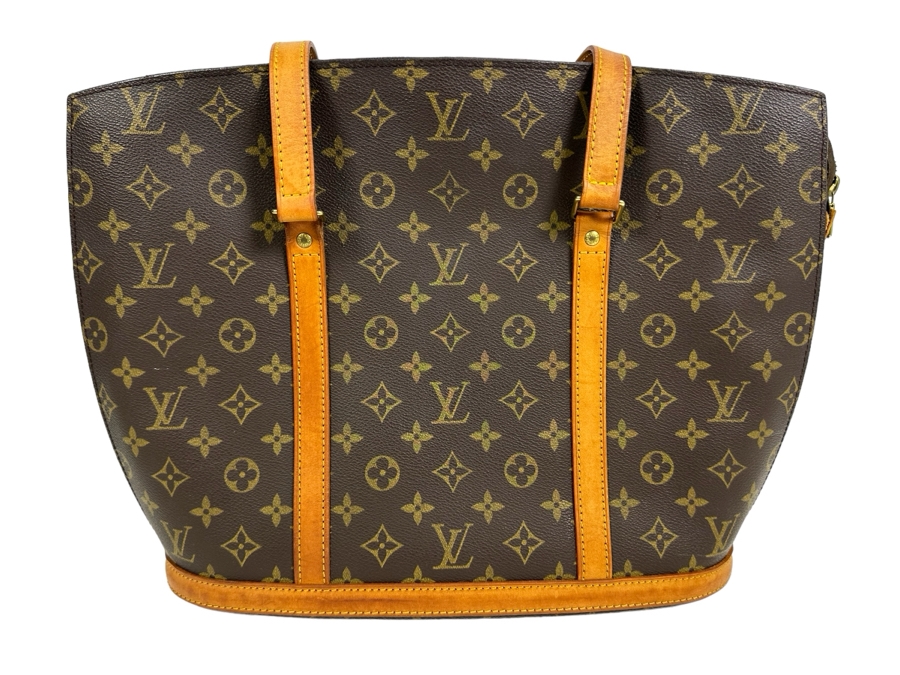 Louis Vuitton Monogram Babylone Tote Handbag 16W X 12.5H