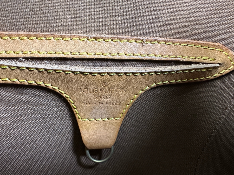 Louis Vuitton Vintage Monogram Canvas Ellipse MM 14.5W X 12H [Photo 9]