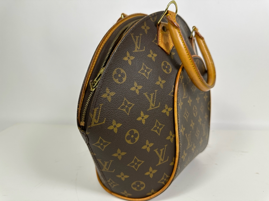 Louis Vuitton Vintage Monogram Canvas Ellipse MM 14.5W X 12H [Photo 7]